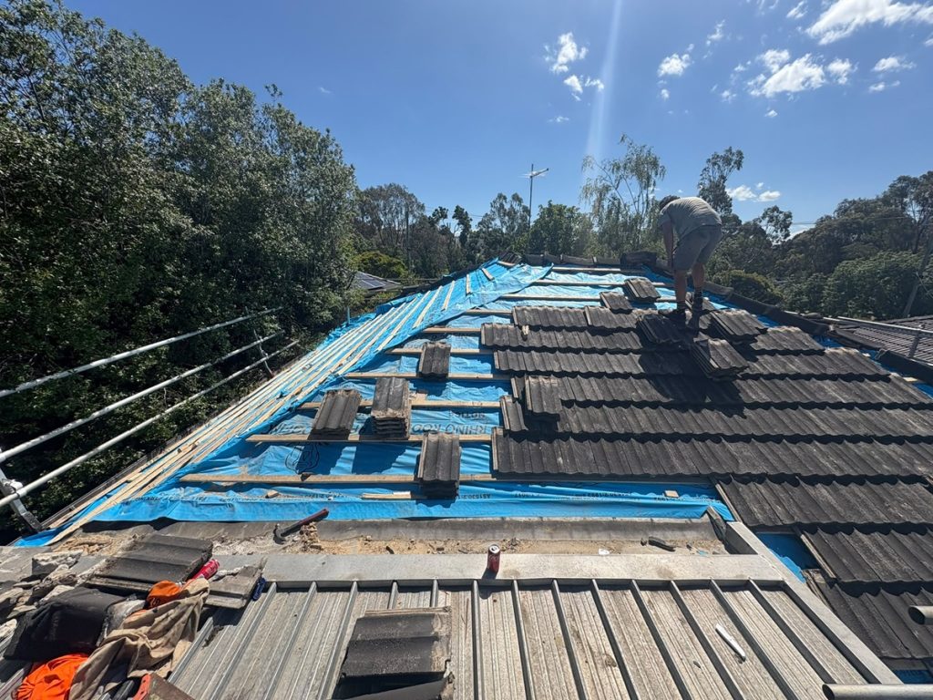 Residential roof replacement service in Glen Waverley by Liberty Roof Repairs